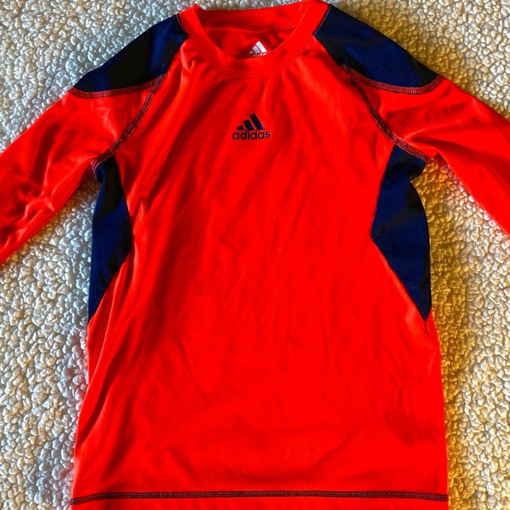 Boy's Adidas Athletic Long Sleeve Shirt